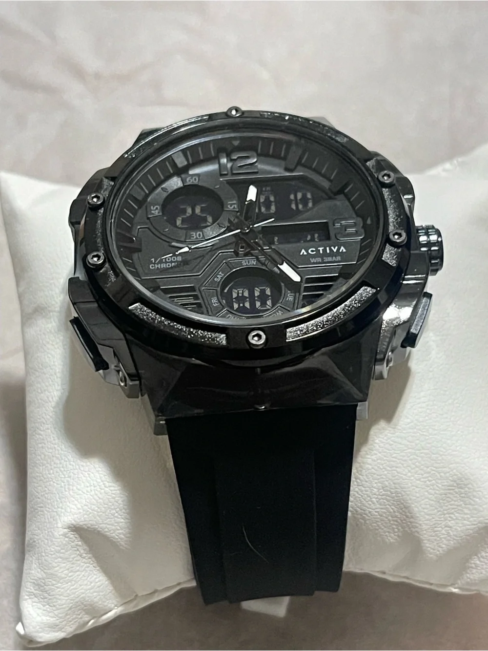 Activa Virtux X Invicta Analog & Digital Men's Watch - 51mm. Black , new
